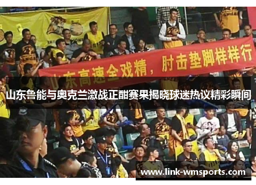 山东鲁能与奥克兰激战正酣赛果揭晓球迷热议精彩瞬间